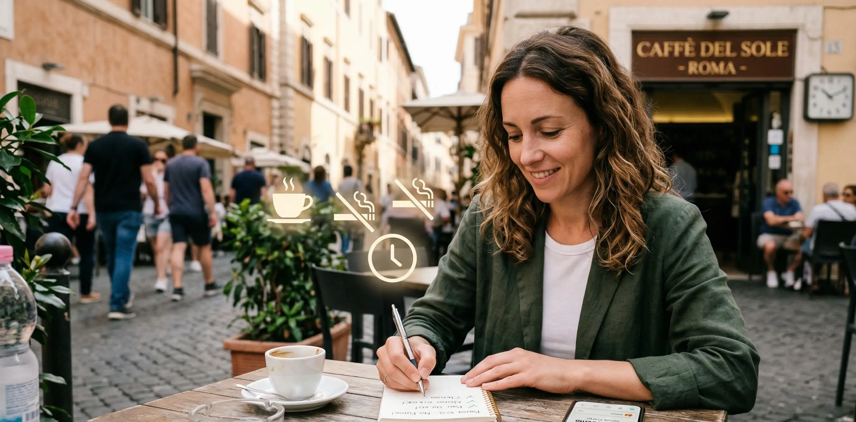 Caffè, stress e pause: i trigger del fumo